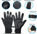 Women Men Winter Thermal Windproof Waterproof Touch Screen Warm Gloves Mittens