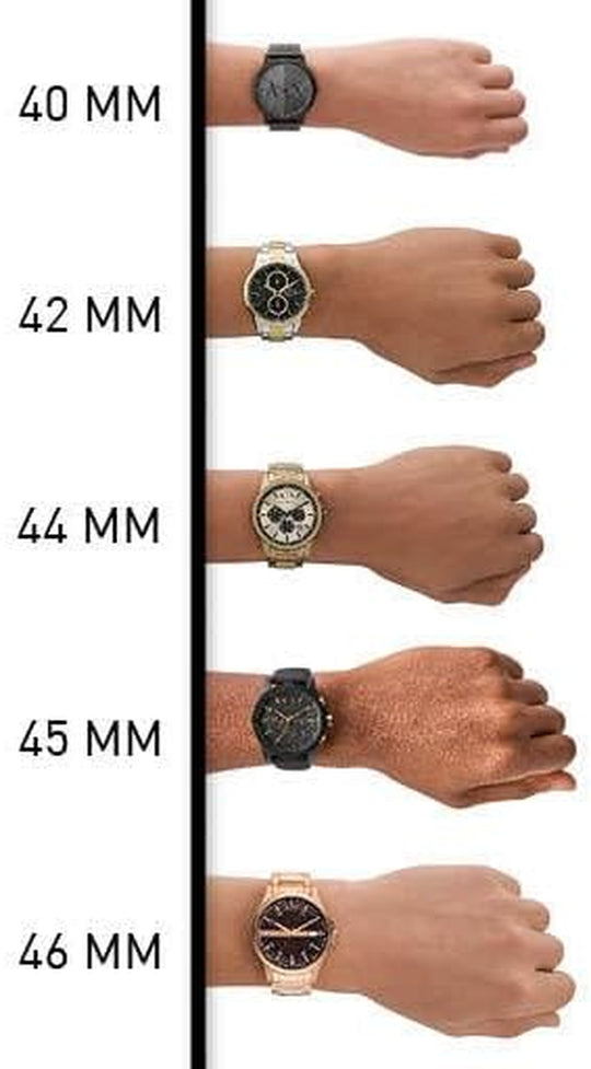 AX Armani Exchange Chronograph Watch for Men with Leather, Stainless Steel or Silicone Band