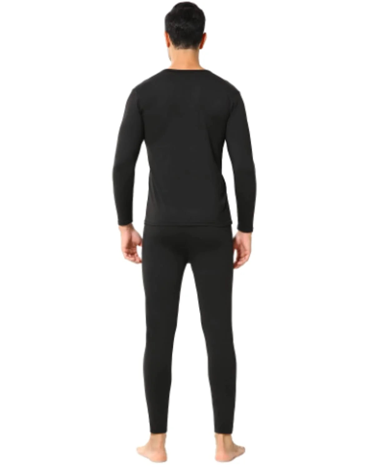 Mens Thermal Underwear Set, Fleece Long Johns for Men Extreme Cold Winter - XXL