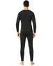 Mens Thermal Underwear Set, Fleece Long Johns for Men Extreme Cold Winter - XXL