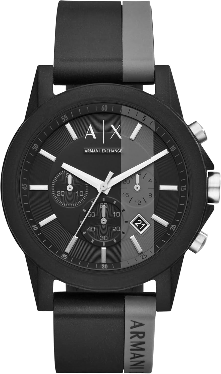 AX Armani Exchange Chronograph Watch for Men with Leather, Stainless Steel or Silicone Band