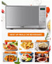 0.7 Cu. Ft. Counter Top Microwave,Stainless Steel