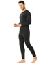 Mens Thermal Underwear Set, Fleece Long Johns for Men Extreme Cold Winter - XXL