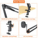 Metal Magic Arm Magnetic Phone Holder Tablet Stand Bed Desk Mount Support for Ipad Android Iphone Smartphone Holder