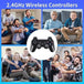 2024 NEW Retro Game Console, Nostalgia Stick Game,Retro Game Stick,Plug and Play Video Game Stick Built in 20000+ Games, High Quality Output, 9 Classic Emulators, Dual 2.4G Wireless Controllers-64G