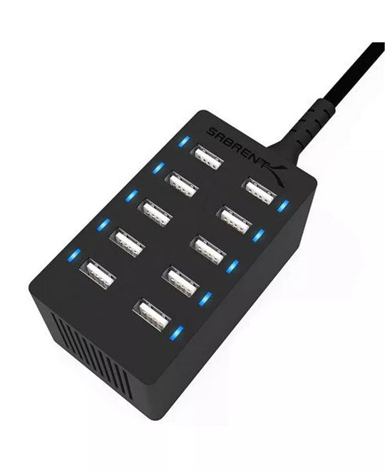 AX-TPCS 12A 60W 10 Port USB Charger