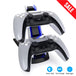 Dual Controller Fast Charging Dock Station for Sony PS5 Gamepad Wireless Joystick Charger Charging Stand Game Accessories